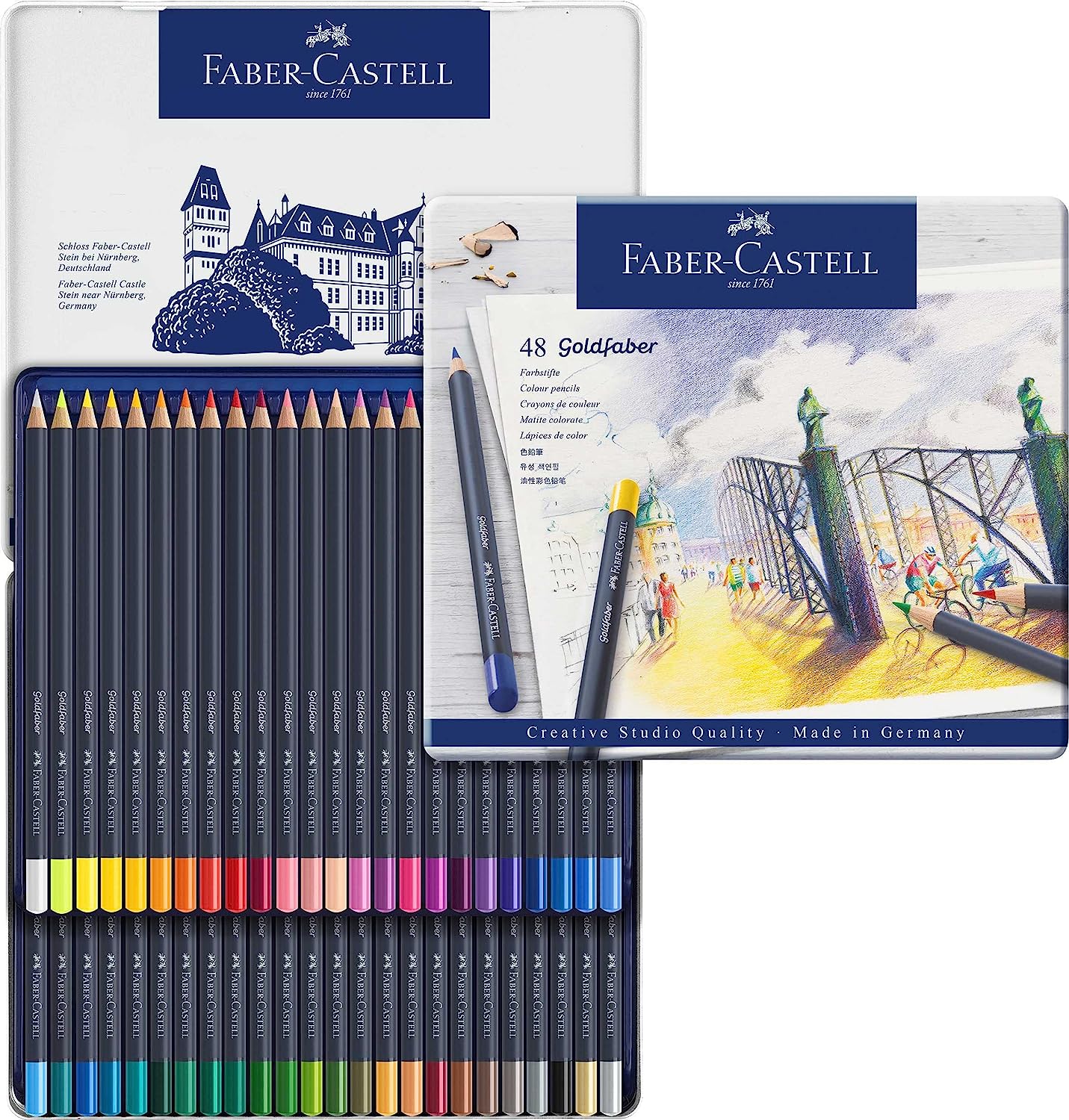 Color Pencils - Tin of 48