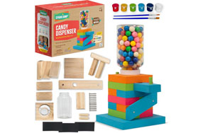 SparkJump Candy Dispenser Woodworking Kit