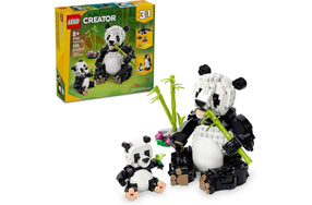 LEGO Creator 3 in 1 Wild Animals Panda Family