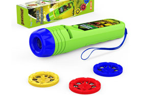 2 in 1 Dinosaur & Animal Torch and Projector Toy